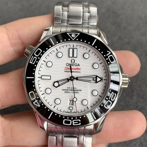 omega seamaster ceramic bezel with black dial replica watches|omega seamaster real or fake.